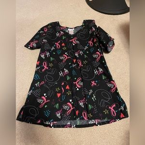 Breast Cancer Scrub Top